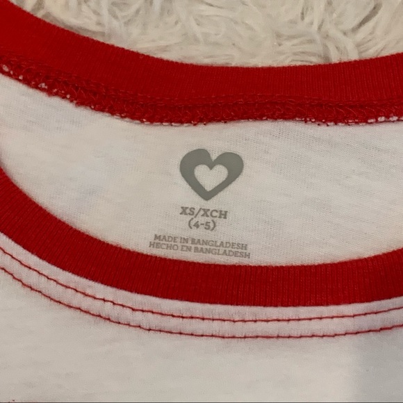 *Lot of 5* Toddler Girls’ Holiday Tops Bundle 4T Christmas Easter Valentine Tees - Picture 15 of 15